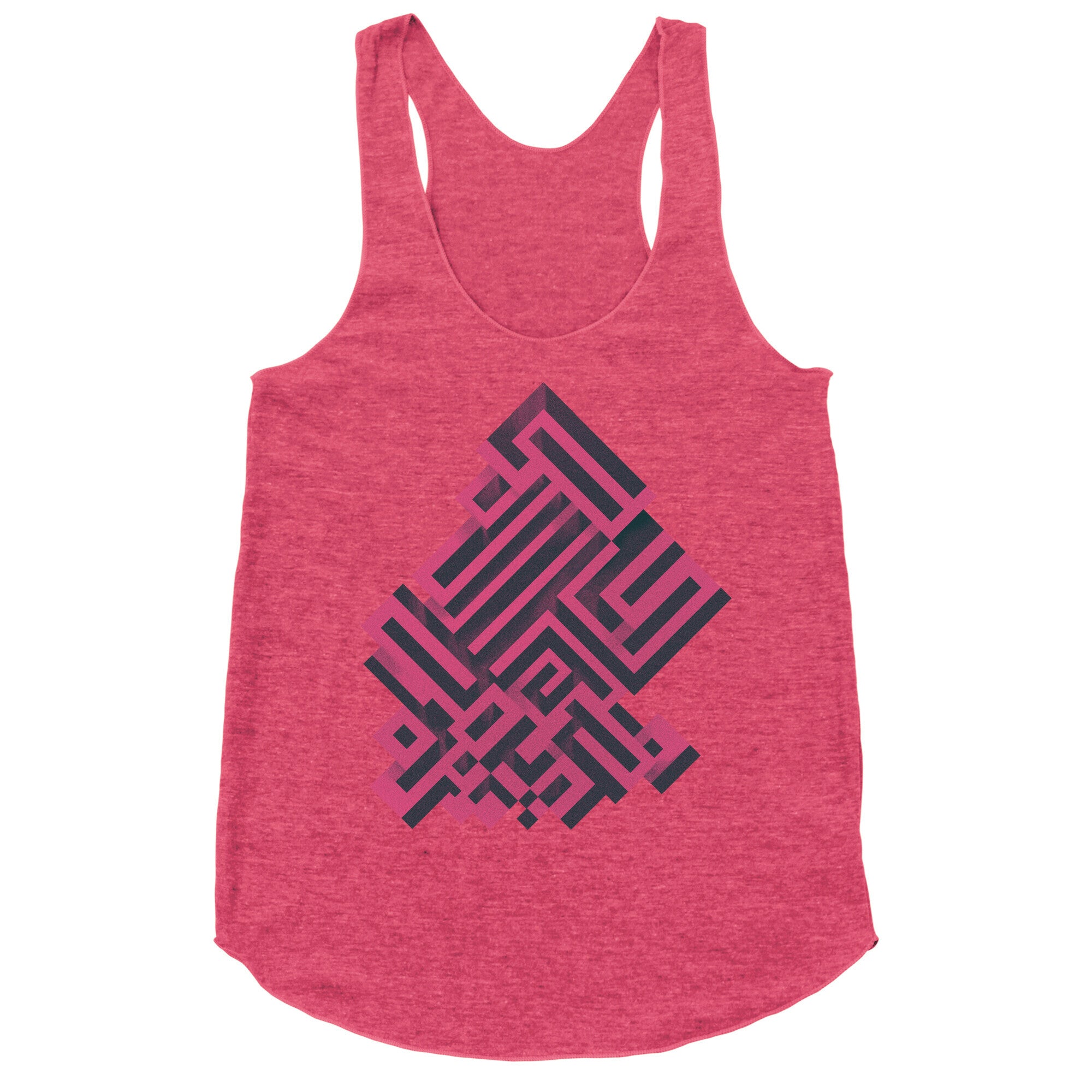 Bismuth Maze Racerback Tank